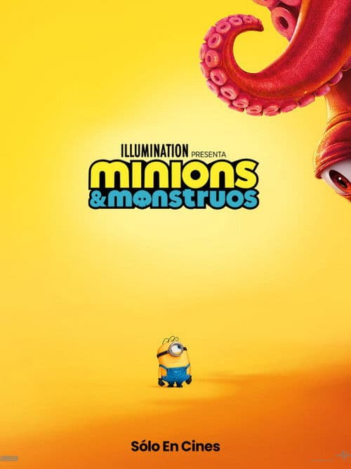Póster de Minions y monstruos